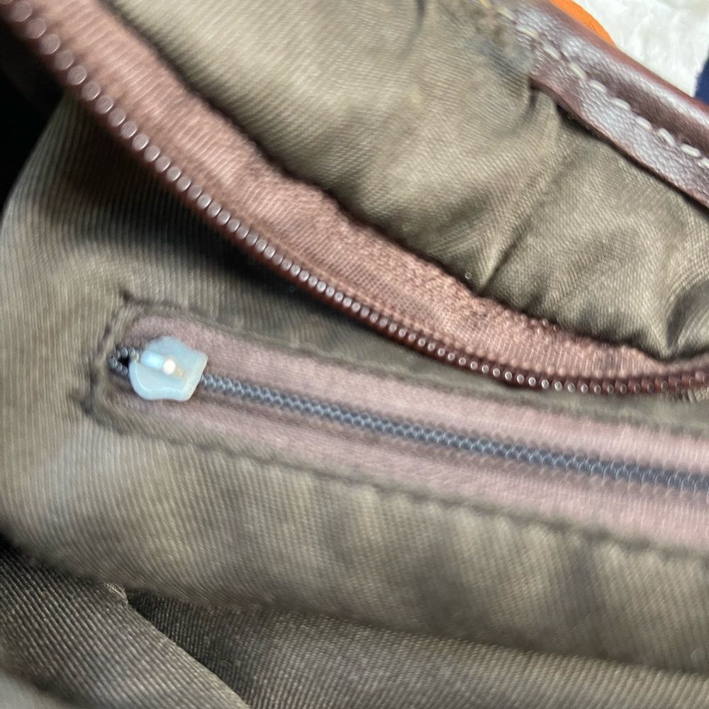 Patchwork & Fringe Multicolor Leather Slouch larg… - image 13